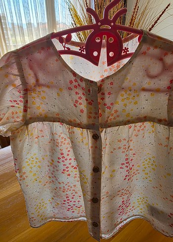 Düğmeli Bebek Kız Hastane Kıyafeti - Görsel 5