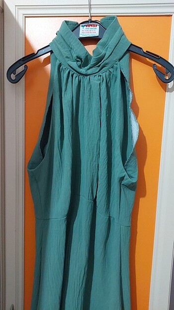 Yesil abiye elbise