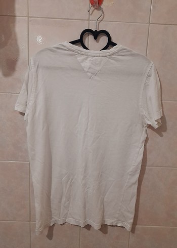 s Beden beyaz Renk Beyaz Erkek Basic Loose Fit Tişört