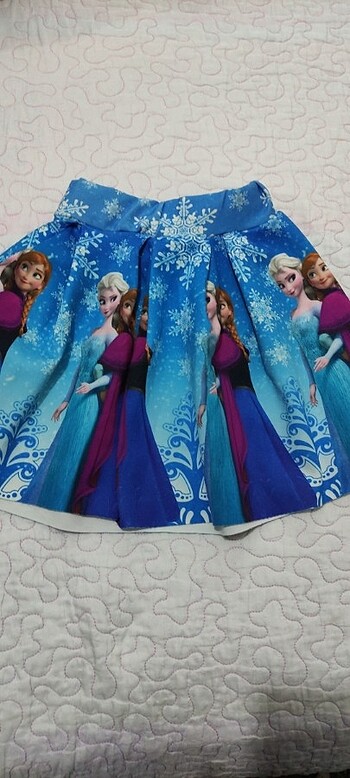 9 Yaş Beden Kız çocuk frozen etek