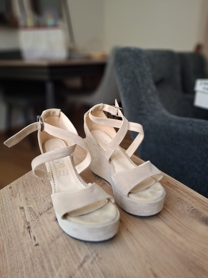 dolgu topuklu ayakkabı - Görsel 2