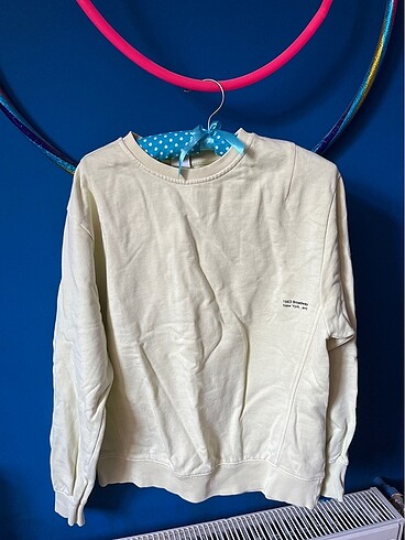 Acik sari sweatshirt american vintage