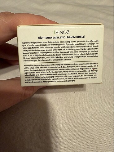Beden Sinoz Cica Krem