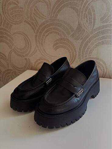 36 Beden siyah Renk Makosen Oxford/Loafer marjin