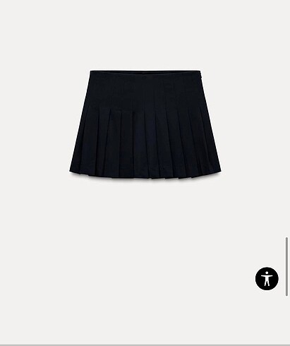 Zara Zara Pileli etek şort