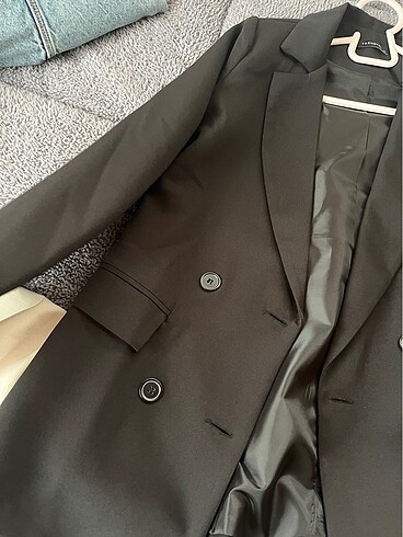 xs Beden trendyolmilla siyah blazer ceket