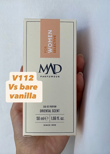 MAD Parfumeur Kadın Vanilya Parfümü 50 ml