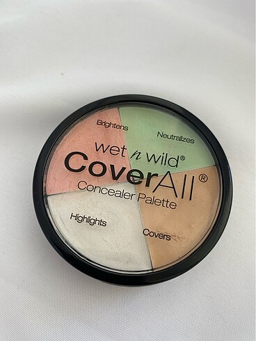 Wet n wild cover all concealer palette