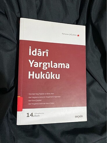 İdari yargılama hukuku Ramazan çağlayan
