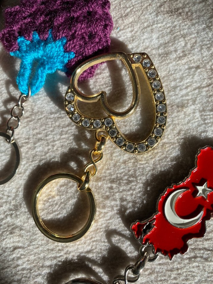 Çeşitli Renkli Anahtarlık - Görsel 3