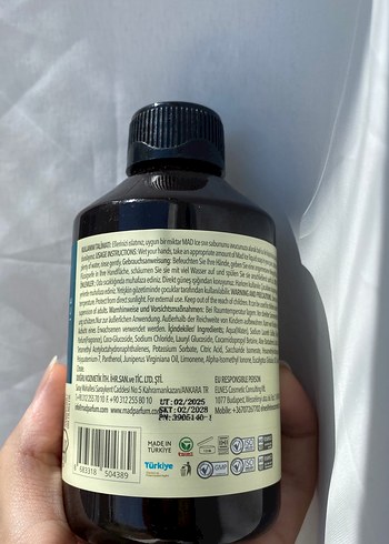 Diğer MAD Parfümlü Sıvı Sabun Ice 250 ml