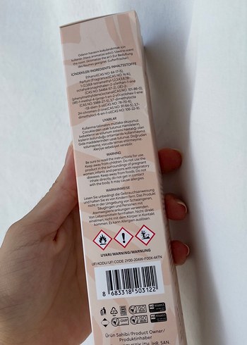 Beden ten rengi Renk MAD Vanilla Effect oda kokusu