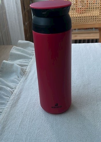 Karaca Rainbow Kırmızı Paslanmaz Çelik Termos 500 ml - Görsel 3