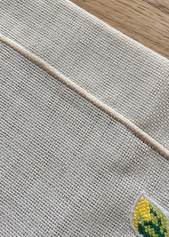 Kanaviçe işleme sofra takımı - Görsel 17