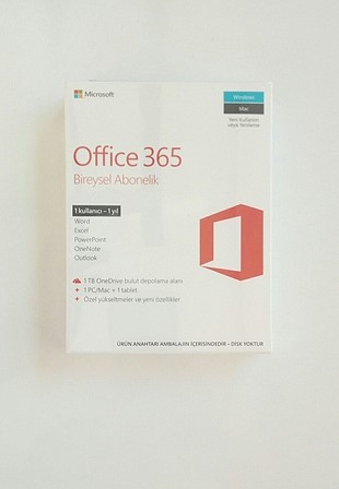 Office bireysel abonelik