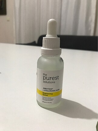 The purest arbutin+hyaluronik asit leke giderici serum