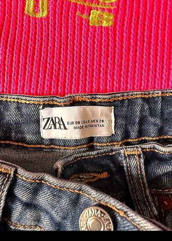 Zara Jean flare çok az kullanıldı çok hoş rengi duruşu var - Görsel 3