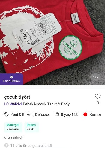 LC Waikiki 8 Yaş