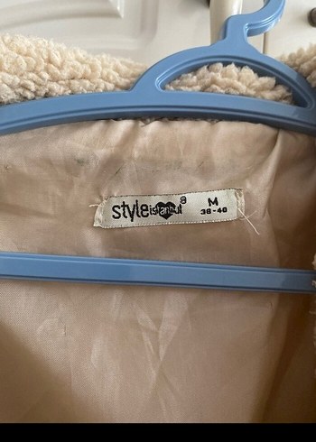 Bej Düğmeli Midi Kadın Kaban - Görsel 4