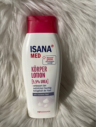 Isana Körper Lotion %5,5 Üre Vücut Kremi