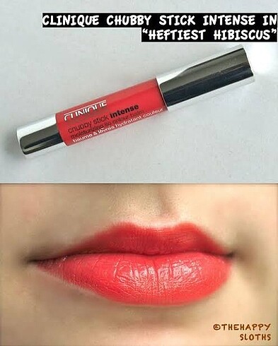 Beden Clinique Chubby Stick İntense 04 Heftiest Hibiscus