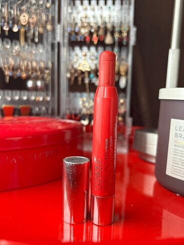 Beden pembe Renk Clinique Chubby Stick Intense 04 Heftiest Hibiscus