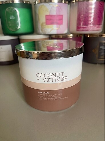 SIFIR BBW Coconut & Vetiver Büyük Mum