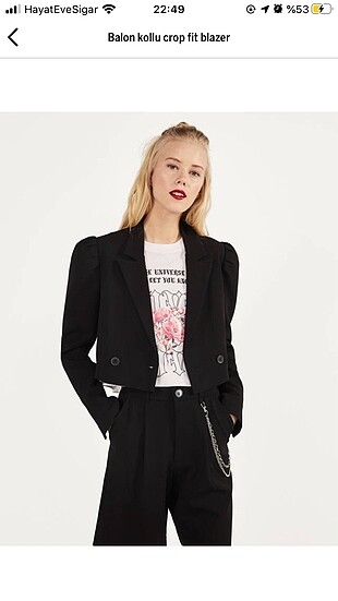 Blazer ceker bershka