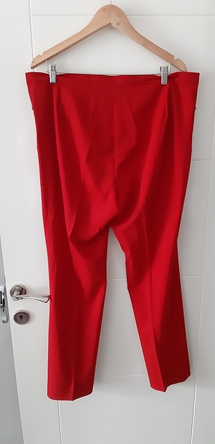 kırmızı pantolon 50 beden 