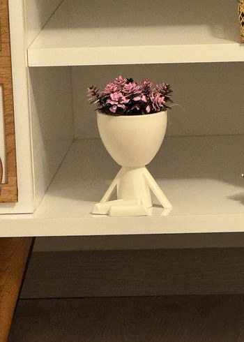 Kafası Çiçekli Figürin - Görsel 2