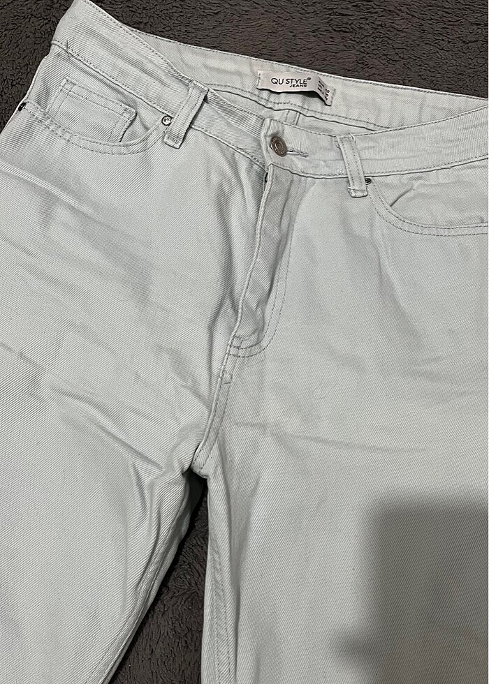 Buz mavisi straight jean - Görsel 2