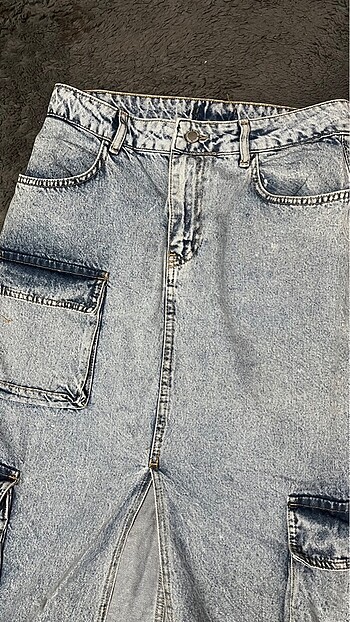 y2k lolita grunge vintage uzun etek - Görsel 2