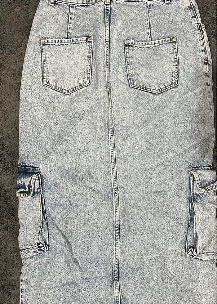 y2k lolita grunge vintage uzun etek - Görsel 4