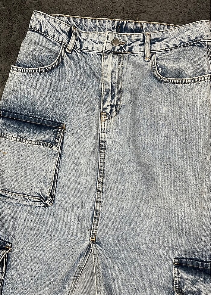 y2k lolita grunge vintage uzun etek - Görsel 2