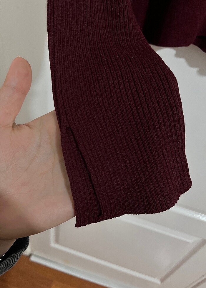 Kapüşonlu kazak - Görsel 3