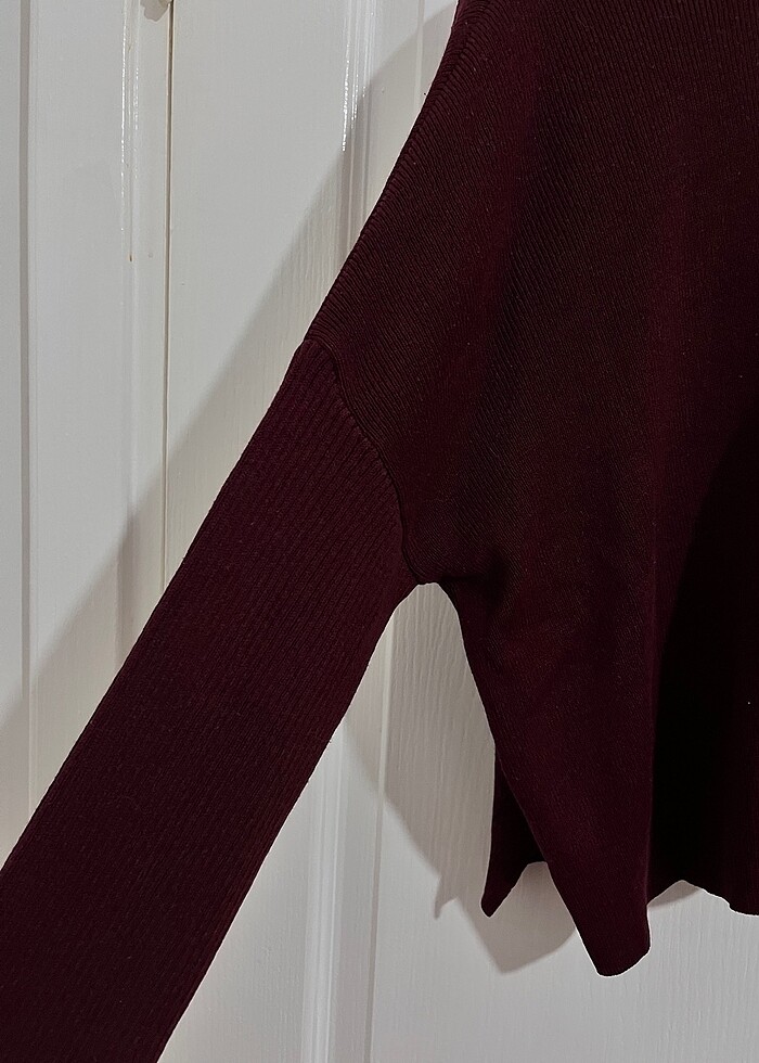 Kapüşonlu kazak - Görsel 2