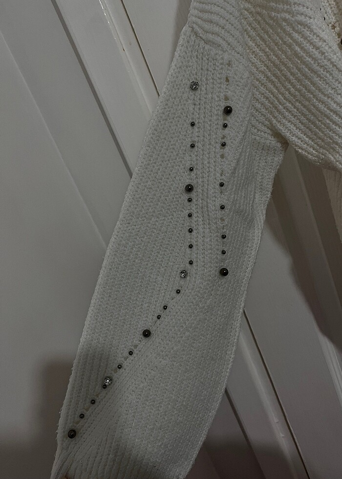 Boncuklu kazak - Görsel 3