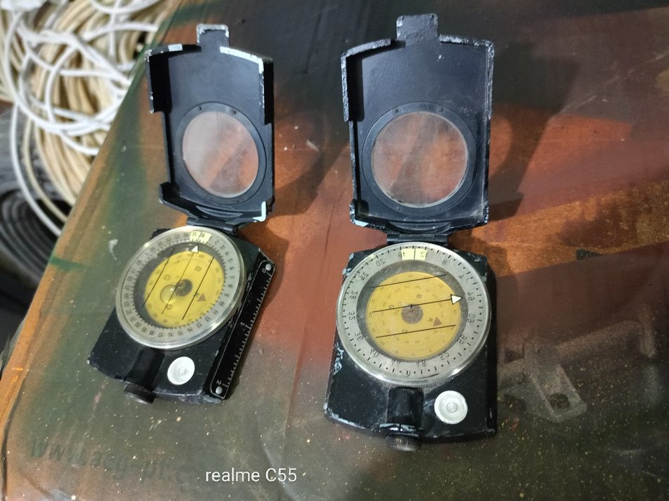 Koyu Haki Renkli Askeri pusula - Görsel 4