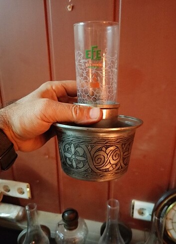 Bakır işlemeli ehli keyf