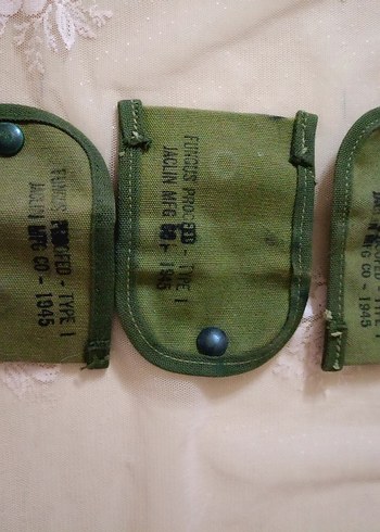 1945 yılı Amerikan ordusu muhimmat yada pusula kilifi - Görsel 2