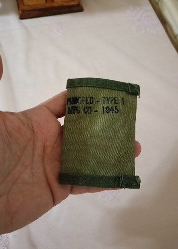 1945 yılı Amerikan ordusu muhimmat yada pusula kilifi - Görsel 4