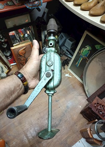 Diğer vintage manuel el matkabi