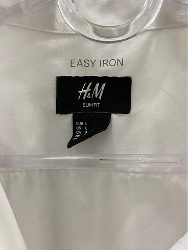 l Beden H&m erkek gömlek