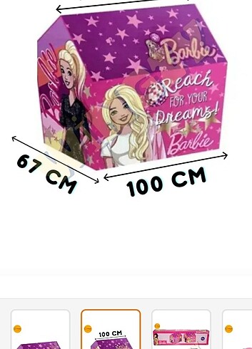 Barbie Oyun çadıri 