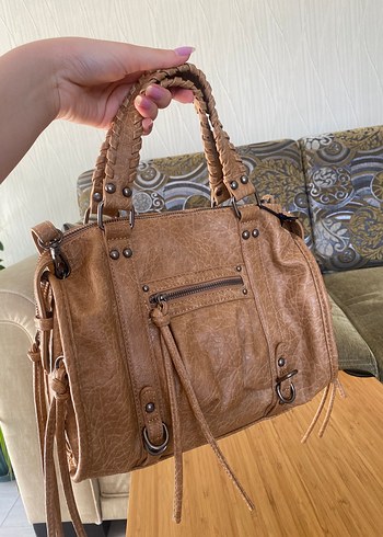 Bershka Bershka vintage görünümlü çanta