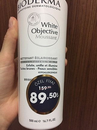 Bioderma White Objektive Peelig Etkili Temizleme Jeli 500Ml Bioderma Cilt  Bakımı %20 İndirimli - Gardrops