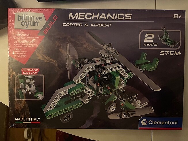 Paketli Oyuncak Clementoni Helikopter