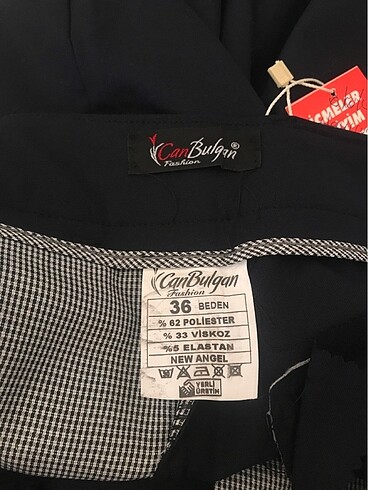 36 Beden lacivert Renk Pantolon