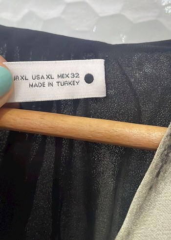 xl Beden Zara Bağcıklı Bohem Uzun Elbise