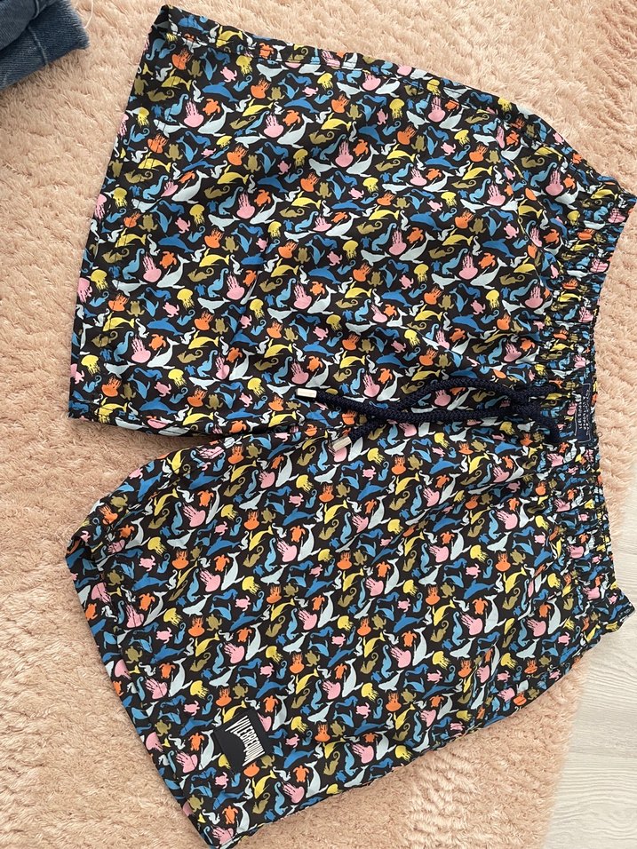 Çok Renkli Desenli Mini Erkek Mayo - Görsel 2